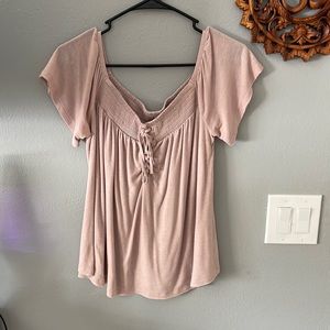 Pink top from American eagle !